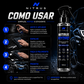 NITRUS HYDRO - Polidor Automotivo Premium🛻